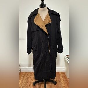 Banana Republic Women's Black Trench Coat